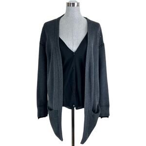 Lululemon Vestigan Cardigan Sweater‎ Black Gray